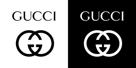 gucci brown logo|gucci logo black and white.